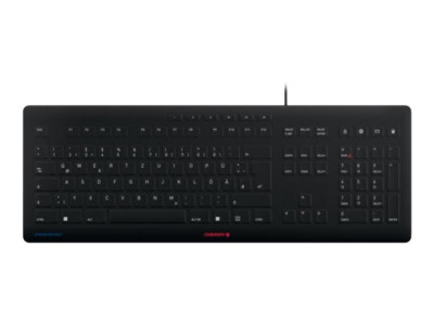 Cherry : STREAM PROTECT WIRED EURO WHITE-GREY QWERTY