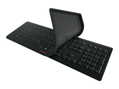 Cherry : STREAM PROTECT WIRED EURO WHITE-GREY QWERTY