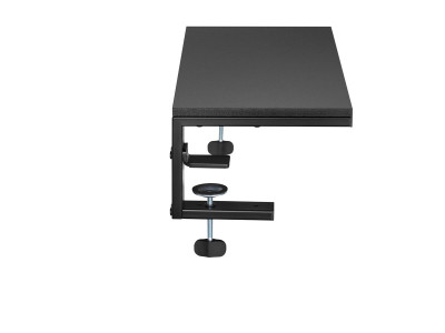 V7 : DESKTOP MONITOR RISER STAND 3-IN-1 FREESTAND/CLAMP OR SHELF