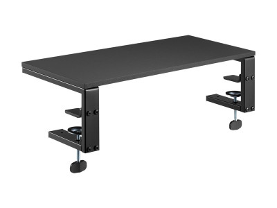 V7 : DESKTOP MONITOR RISER STAND 3-IN-1 FREESTAND/CLAMP OR SHELF