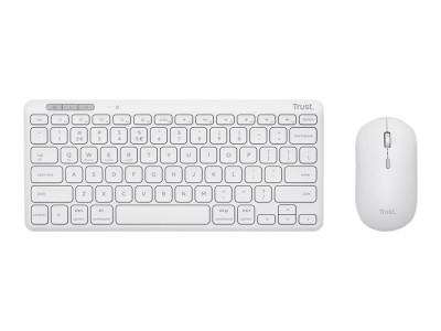 Trust : LYRA BLUETOOTH WIRELESS KEYBOARD et MOUSE pack - ECO -