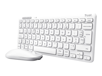 Trust : LYRA BLUETOOTH WIRELESS KEYBOARD et MOUSE pack - ECO -