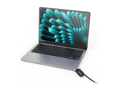 compulocks : LEDGE LOCK ADAPTER pour MACBOOK AIR 15IN M2 avec CL37 SILVER et