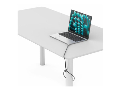 compulocks : LEDGE LOCK ADAPTER pour MACBOOK AIR 15IN M2 avec CL15 SILVER et