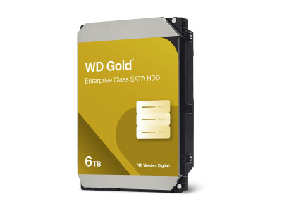 Western Digital : 6TB GOLD 256 Mo 3.5IN SATA 6GB/S 7200RPM