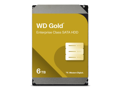 Western Digital : 6TB GOLD 256 Mo 3.5IN SATA 6GB/S 7200RPM