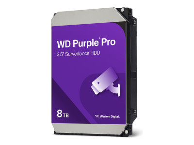 Western Digital : 8TB PURPLE PRO 256Mo 3.5IN SATA 6GB/S 7200RPM