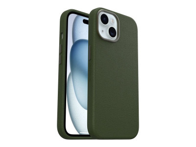 OtterBOX : OB SYMETRY APPLEIPHONE 15/14/13 CACTUS LEATHER GROOVE GREEN