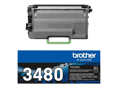 Brother : TN-3480 TONER 8000PAGES ISO/IEC 19752
