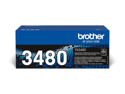 Brother : TN-3480 TONER 8000PAGES ISO/IEC 19752