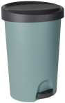 EDA Poubelle à pédale Stepy, 27 litres, PP, anthracite EDA Poubelle à pédale Stepy, 27 litres, PP, anthracite