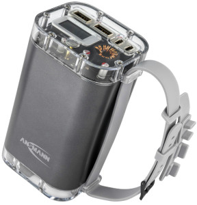ANSMANN Mobiler Zusatzakku PB4100, 40.000 mAh, silber