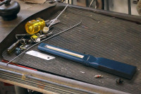 Lampe torche d'atelier LED ANSMANN WL450R Slim, bleu/noir