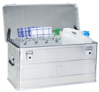 allit Caisse en aluminium AluPlus Box >S< 90, argent