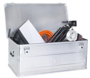 allit Caisse en aluminium AluPlus Box >S< 140, argent