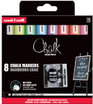 uni-ball Marqueur craie Chalk marker PWE5M/8 PF, étui de 8