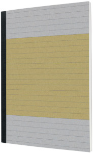 sigel Carnet de notes, A5, quadrillé, 400 pages, bleu clair