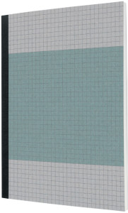 sigel Carnet de notes, A5, quadrillé, 400 pages, bleu clair