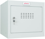 phoenix Casier cubique CL0344, serrure à clé, gris clair phoenix Casier cubique CL0344, serrure à clé, gris clair
