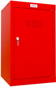 phoenix Casier cubique CL0644, serrure à clé, rouge