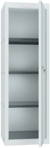 phoenix Casier cubique CL1244, serrure à clé, gris clair