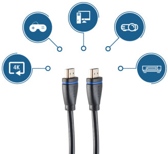 shiverpeaks Câble HDMI BASIC-S, HDMI-A mâle, 10 m