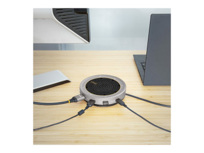 Startech : USB-C CONFERENCE SPEAKER MINIDOCK PORTABLE MULTIPORT ADAP