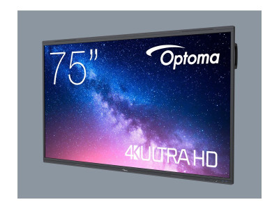 Optoma : 5753RK 75IN ANDORID 3840X2160 4000:1 8MS 400 CD/M2 HDMI DP USB