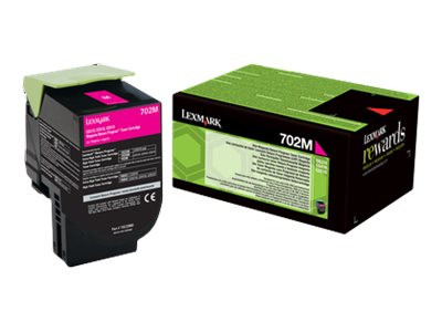 Lexmark : cartouche de toner 702M MAGENTA