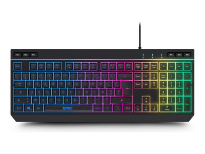 Urban Factory : WIRED USB-A GAMING KEYBOARD avec 5 MACRO KEYS et 19 ANTI-GH (mac)