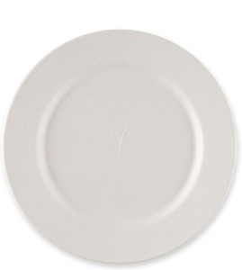 NATURE Star Zuckerrohr-Teller Gourmet, rund, 210 mm, weiß