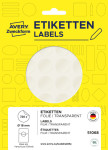 AVERY Zweckform Étiquette de fermeture, 38 mm, transparent AVERY Zweckform Étiquette de fermeture, 38 mm, transparent