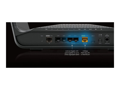 Netgear : RAXE300 ROUTER 7.8GBPS WIFI 6E 2.5G PORT