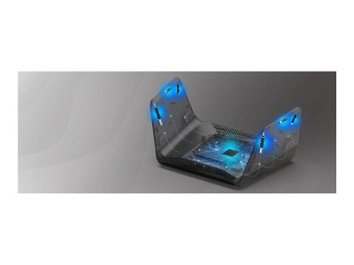 Netgear : RAXE300 ROUTER 7.8GBPS WIFI 6E 2.5G PORT