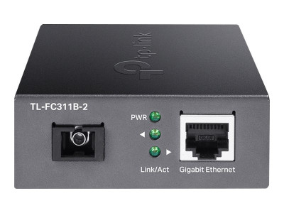 TP-Link : 1G RJ45 TO SINGE MODE CONVERTER SC WDM BI-DIRECTIONAL FIBER