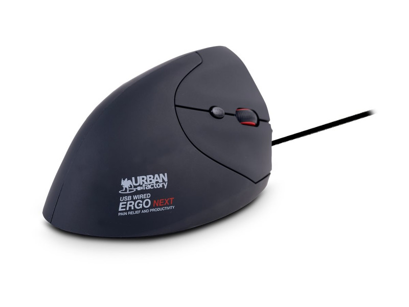 Urban Factory : BLUETOOTH et 2.4GHZ ERGONOMIC TRACKBALL avec ADJUSTABLE TILT