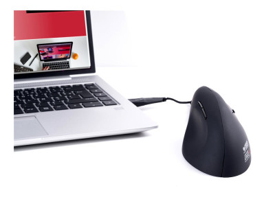 Urban Factory : BLUETOOTH et 2.4GHZ ERGONOMIC TRACKBALL avec ADJUSTABLE TILT