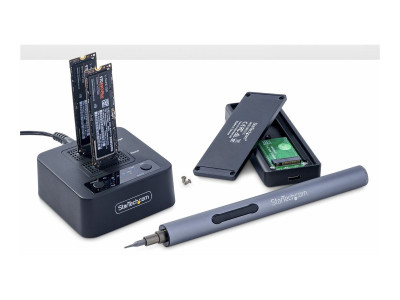 Startech : 1:1 M.2 NVME DUPLICATOR - M.2 SSD CLONER et drive DOCK