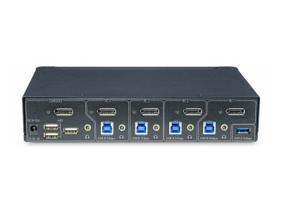 Startech : 4-PORT DP KVM SWITCH - 4K 60HZ DISPLAYPORT TAA COMPLIANT