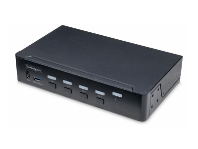 Startech : 4-PORT DP KVM SWITCH - 4K 60HZ DISPLAYPORT TAA COMPLIANT