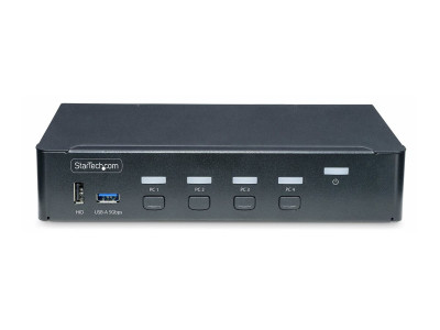 Startech : 4-PORT DP KVM SWITCH - 4K 60HZ DISPLAYPORT TAA COMPLIANT
