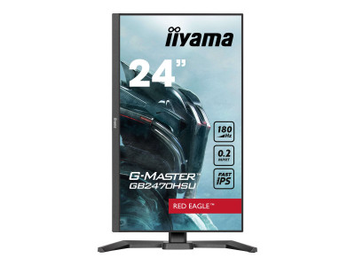 Iiyama : GB2470HSU-B6 23.8IN IPS FHD 180HZ/300CD/HDMI/DP/4USB/HAS