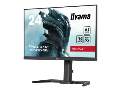 Iiyama : GB2470HSU-B6 23.8IN IPS FHD 180HZ/300CD/HDMI/DP/4USB/HAS