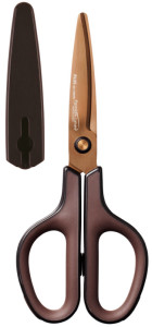 PLUS JAPAN Ciseaux universels FITCUT CURVE Titanium, bleu