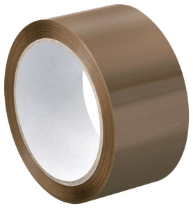 WESTEX Ruban adhésif d'emballage, 48 mm x 66 m, PP, marron
