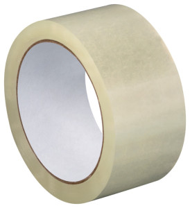 WESTEX Ruban adhésif d'emballage, 48 mm x 66 m, PP, marron