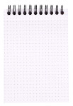 RHODIA Bloc spiralé No. 13, format A6, quadrillé 5x5, noir RHODIA Bloc spiralé No. 13, format A6, quadrillé 5x5, noir