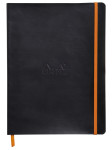 RHODIA Carnet souple RHODIARAMA, B5, ligné, noir RHODIA Carnet souple RHODIARAMA, B5, ligné, noir