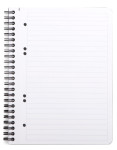 RHODIA Cahier à spirale GREENBOOK, A5+, ligné, noir RHODIA Cahier à spirale GREENBOOK, A5+, ligné, noir