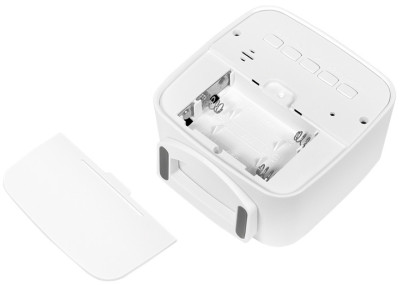 LogiLink Réveil digital, blanc